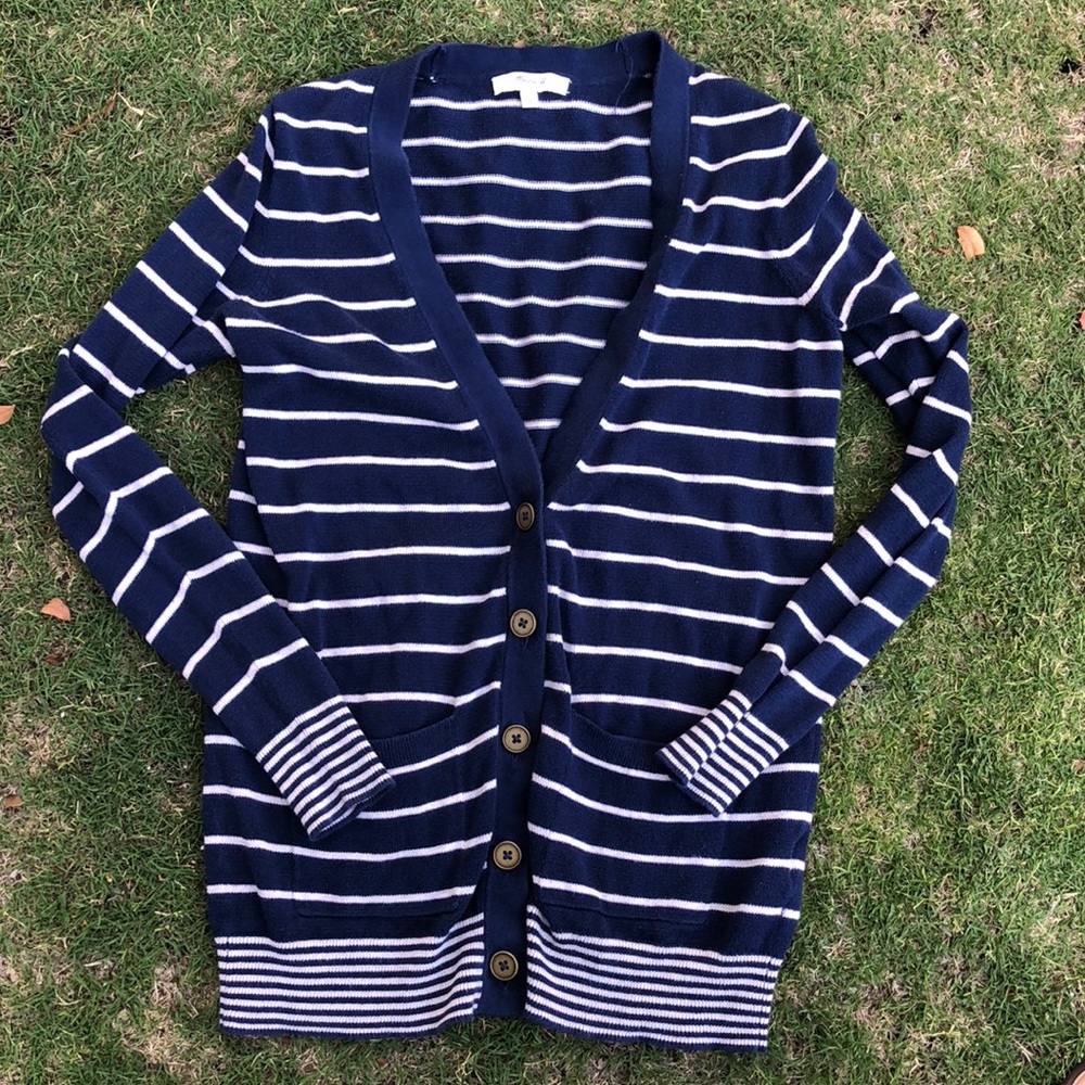Madewell boyfriend cardigan